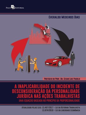 cover image of A inaplicabilidade do incidente de desconsideração da personalidade jurídica nas ações trabalhistas